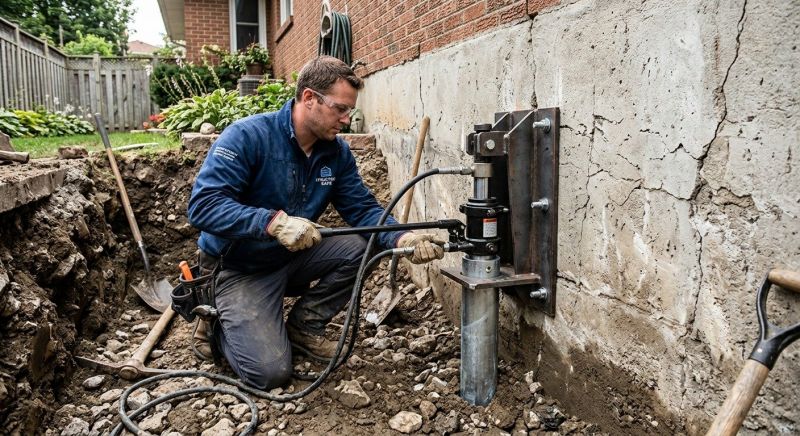 Home Foundation Leveling detail